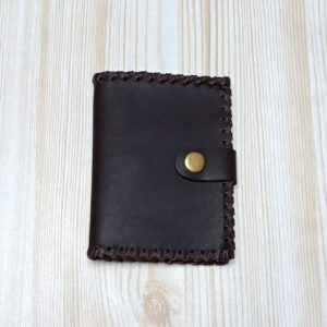 Cartera cuero Cierre, disponible con monedero y sin monedero.